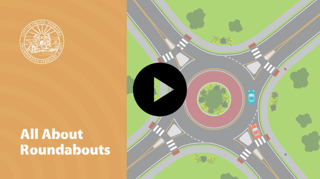 Video showing all about roundabouts in Omaha